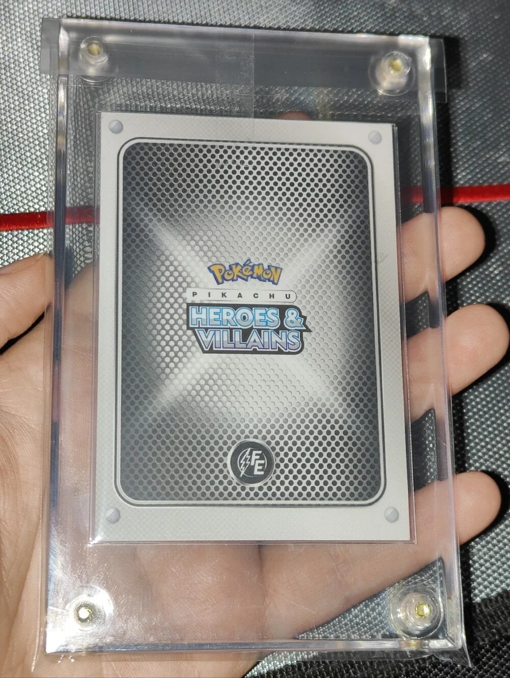 Psylocke Pikachu X-Men holo encased Heroes & Villians Marvel card Doujin Disney